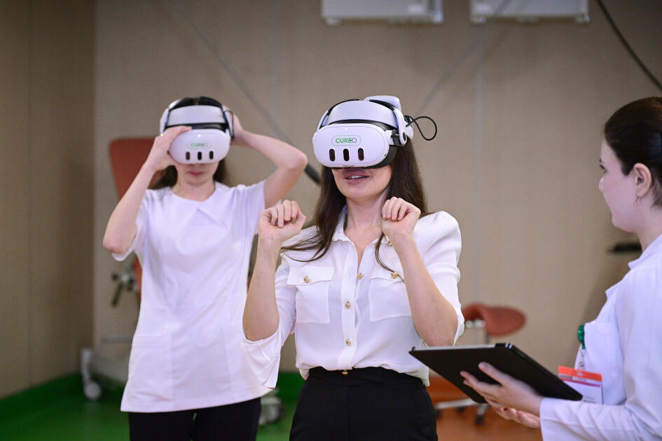 Yeni Klinikada Yeni Robotik Reabilitasiya və Sümük İliyi Transplantasiyası mərkəzlərinin açılış mərasimi olub