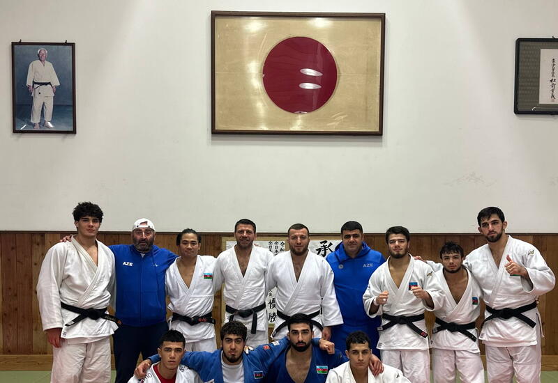 Сборная Азербайджана по дзюдо проводит учебно тренировочный сбор в Японии