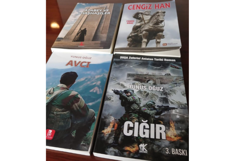 Azərbaycan ədəbiyyatında yeni dalğa - Yunus Oğuzun dörd kitabı Türkiyə türkcəsində nəşr olundu