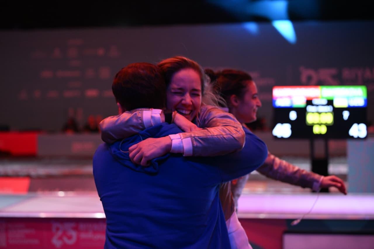 Азербайджанские саблистки завоевали золотые медали на VI Играх исламской солидарности