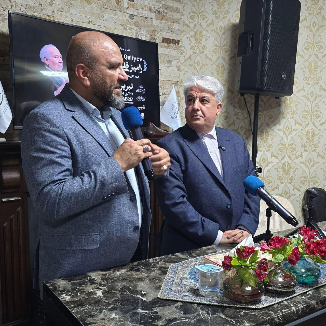 В Тебризе прошел вечер памяти выдающегося азербайджанского тариста Рамиза Гулиева