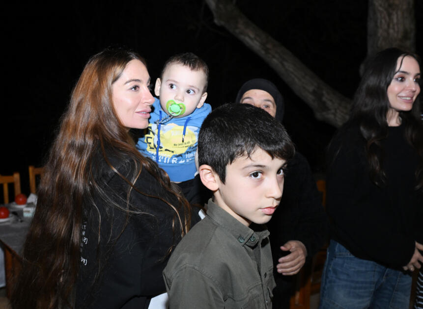 Leyla Əliyeva və Arzu Əliyeva Astarada Pəncəli Teymurovun ailəsini ziyarət ediblər