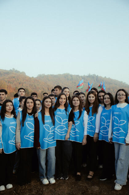 Leyla Əliyeva, Arzu Əliyeva və Alena Əliyeva Lənkəranda ekoloji aksiyalarda iştirak ediblər