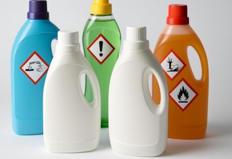 Təmizlik vasitələrinin üzərində bu simvollar yoxdursa, əsla istifadə etməyin