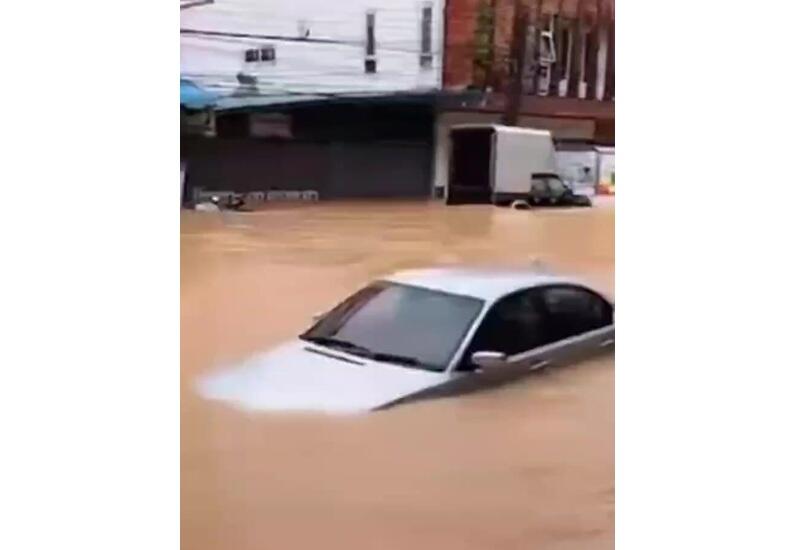 Сильное наводнение в Таиланде