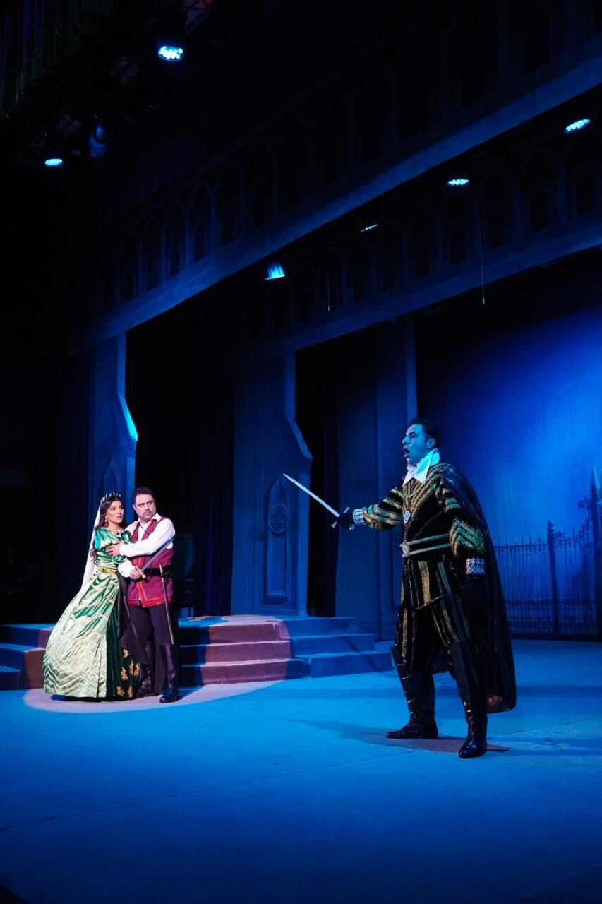 В Баку с большим успехом была представлена опера Джузеппе Верди "Трубадур"