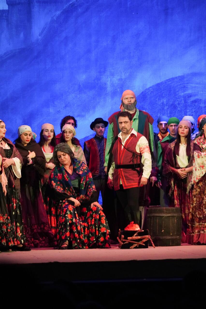 В Баку с большим успехом была представлена опера Джузеппе Верди "Трубадур"