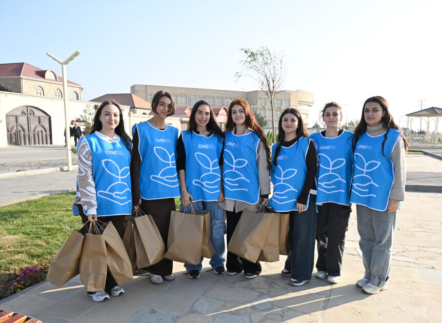 Heydər Əliyev Fondunun vitse-prezidenti Leyla Əliyeva Qaradağda yeni parkın açılışında iştirak edib