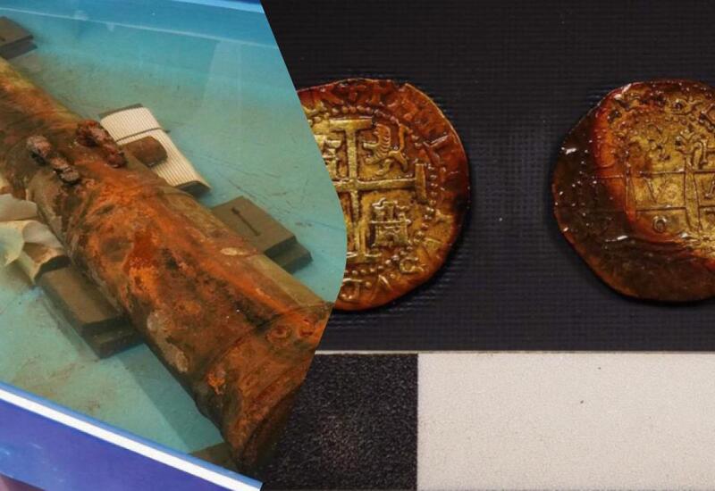 Подняты на поверхность легендарные сокровища со "Святого Грааля кораблекрушений"