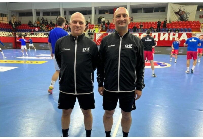 Азербайджанские арбитры по гандболу получили назначение на матч Лиги Европы