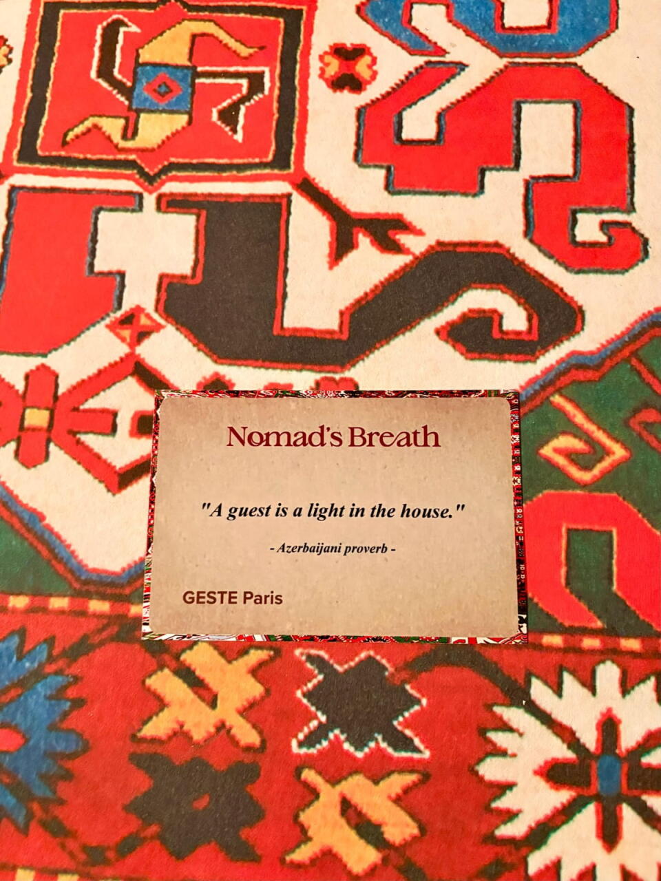 В Париже представлен азербайджанский караван-сарай щедрости