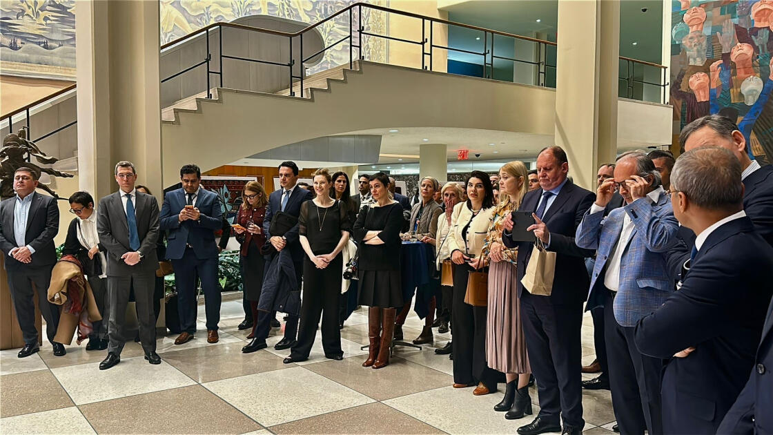 В ООН организована выставка азербайджанских ковров, получивших вторую жизнь