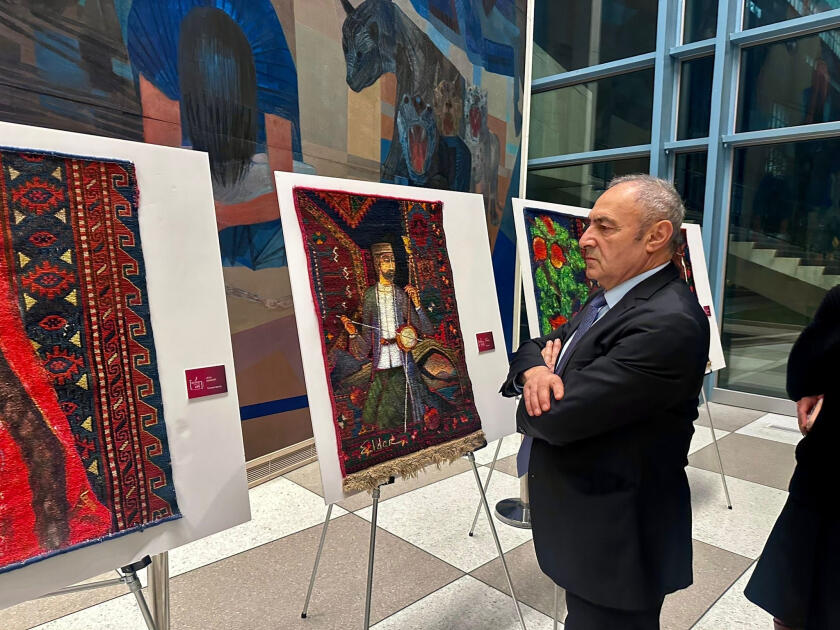 В ООН организована выставка азербайджанских ковров, получивших вторую жизнь
