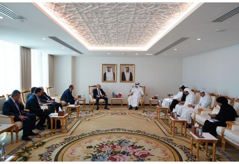 В Дохе состоялось первое заседание Азербайджано-Катарского совместного делового совета