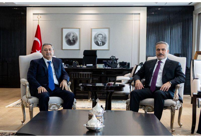 Хакан Фидан и Халаф Халафов обсудили региональные вопросы