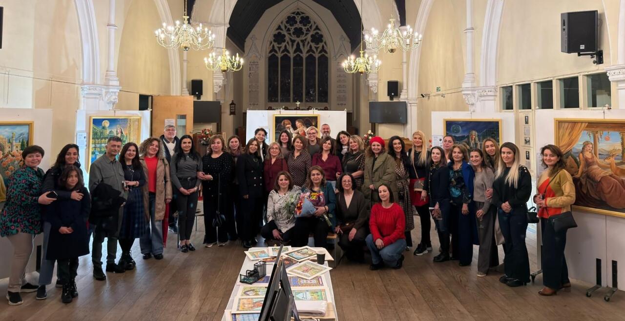 Londonda Gülnarə Cəfərin “Yeddi gözəl” sərgisi baş tutub