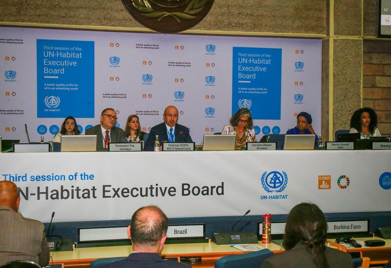 Азербайджан принял участие в 3-ей сессии Исполнительного совета UN-Habitat