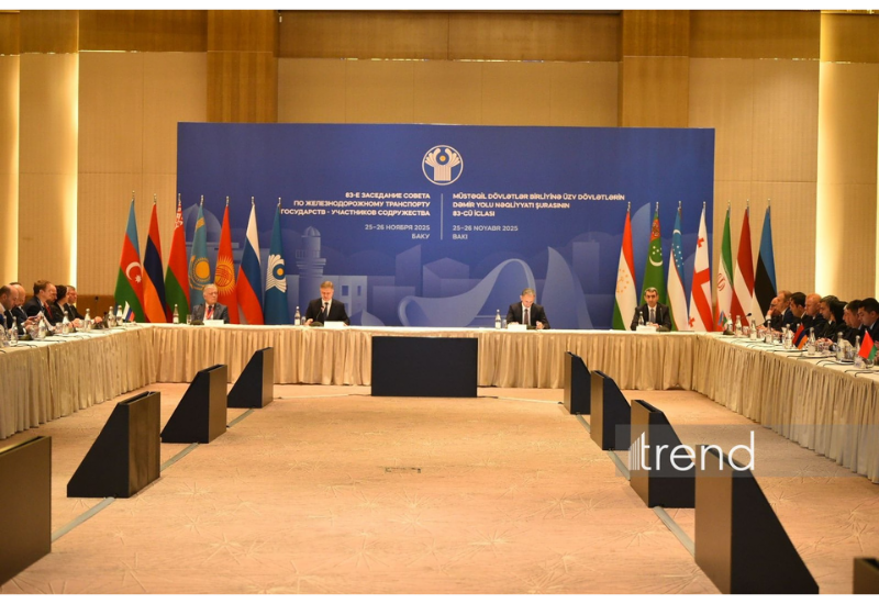 В Баку продолжается работа 83-го заседания Совета по железнодорожному транспорту стран СНГ