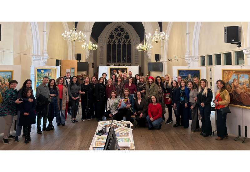 В Лондоне открылась выставка Гюльнары Джафар «Семь красавиц»