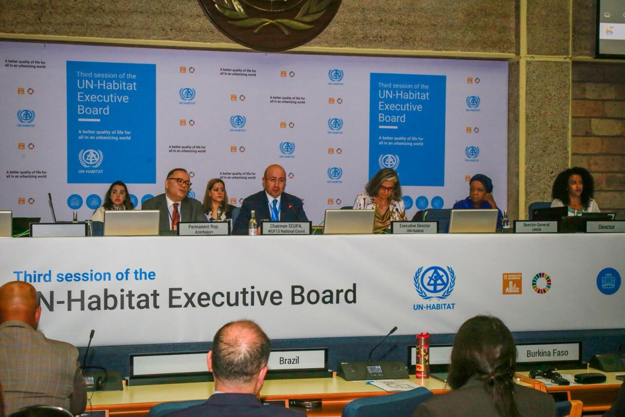 Азербайджан принял участие в 3-ей сессии Исполнительного совета UN-Habitat