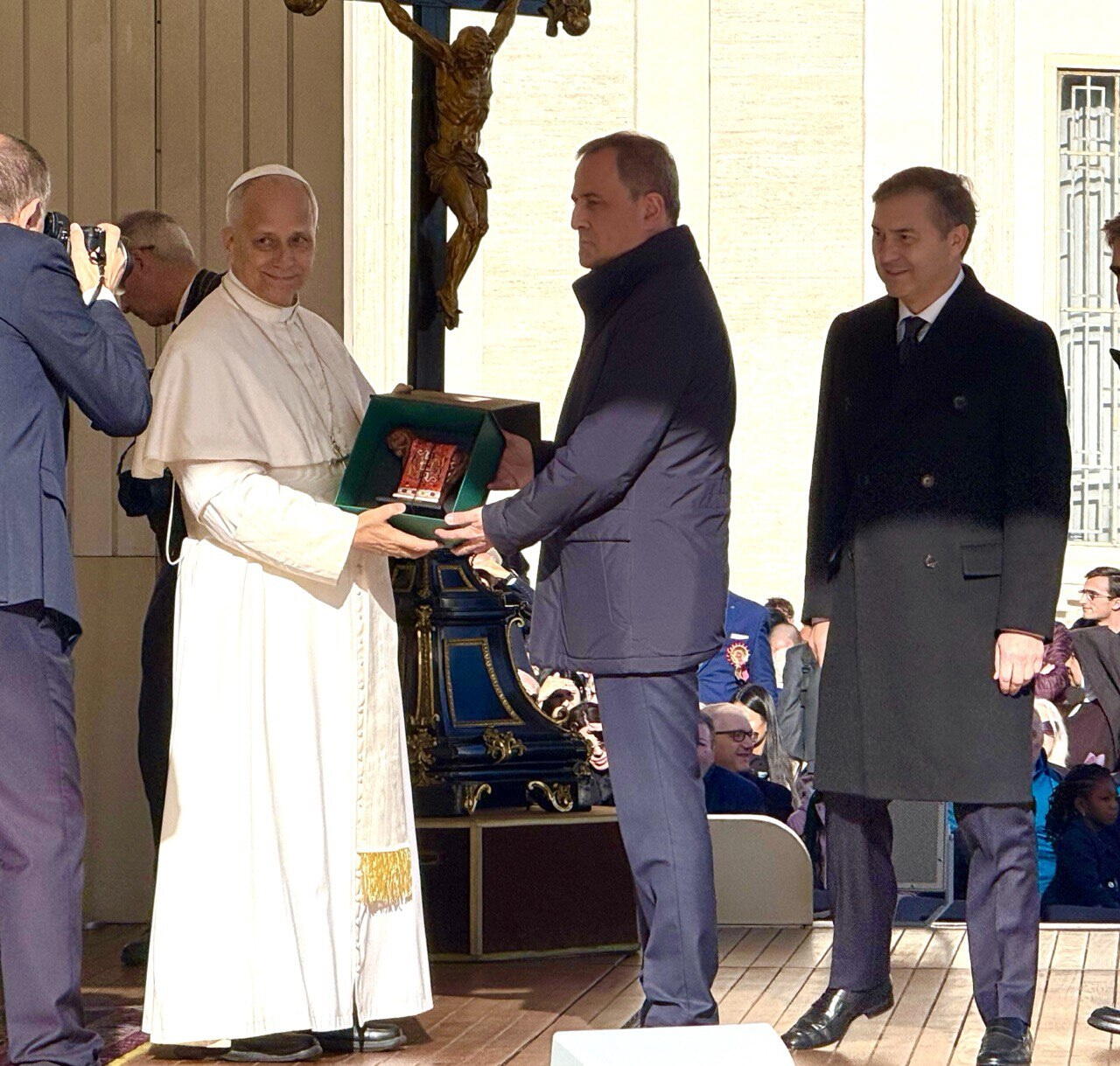 Ceyhun Bayramov Roma Papası ilə dinlərarası dialoqu müzakirə edib