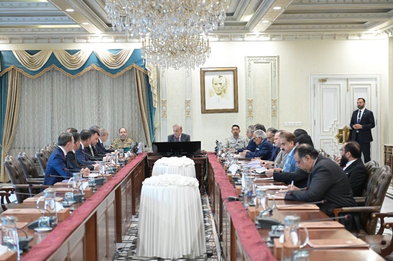 Pakistanın Baş naziri Azərbaycanın iqtisadiyyat nazirini qəbul edib