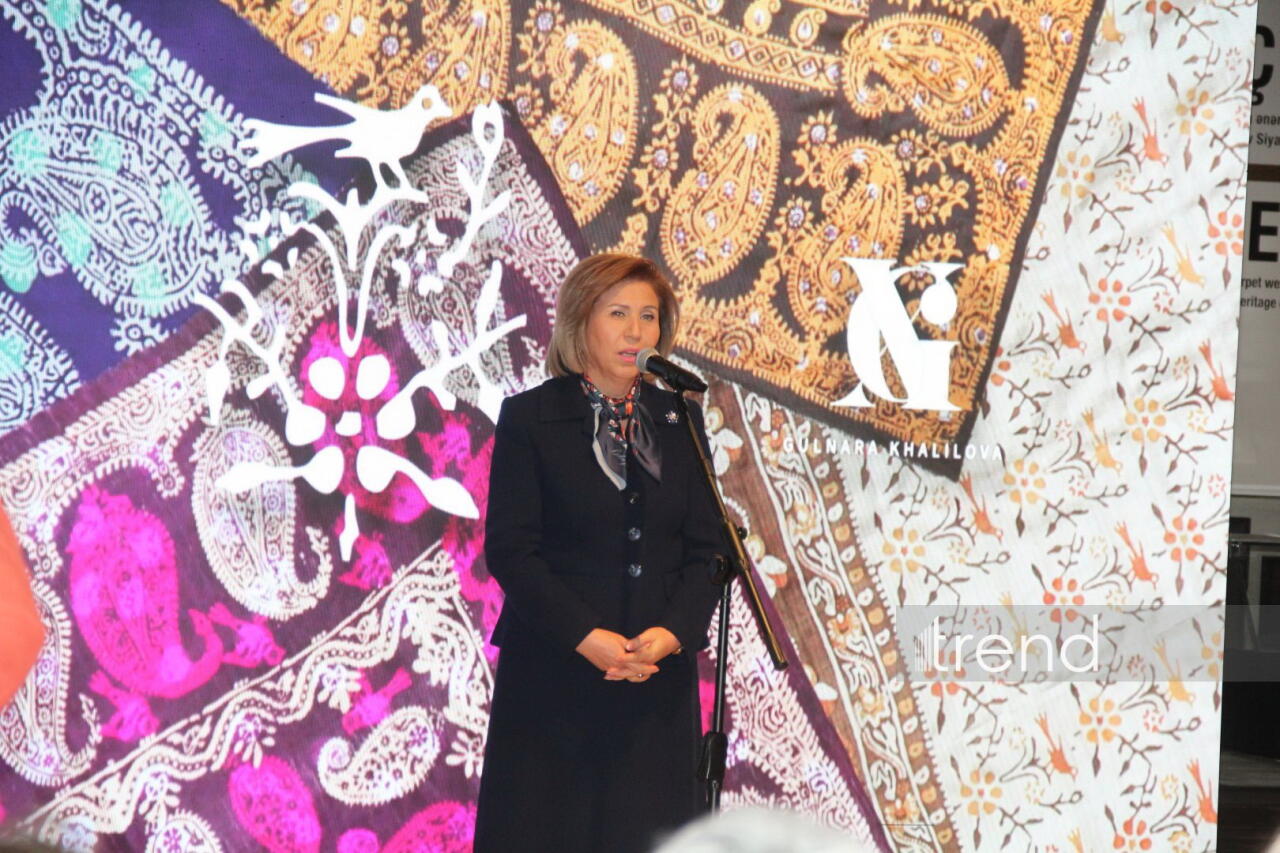 Азербайджанский музей ковра и Гюльнара Халилова представили "Новую историю кялагаи"
