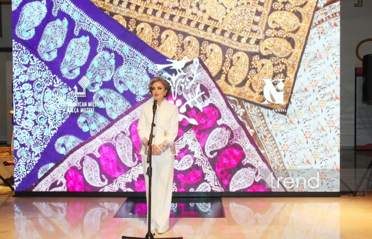 Азербайджанский музей ковра и Гюльнара Халилова представили "Новую историю кялагаи"