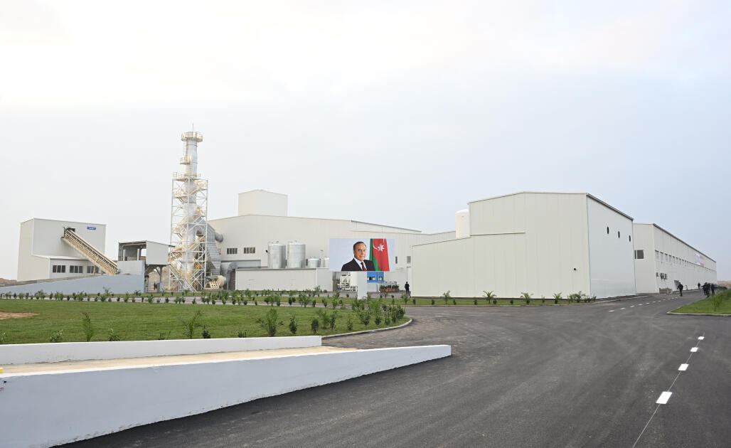 Prezident İlham Əliyev “AZWOOL” mineral daş yunu zavodunun açılışında iştirak edib