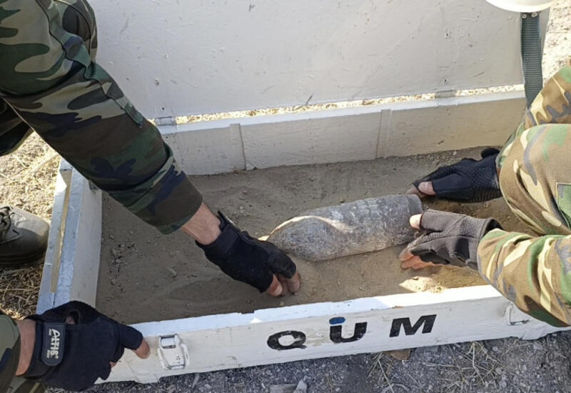 Bu rayonlarda hərbi sursatlar aşkar edilib