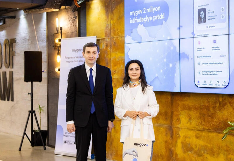 "mygov" platformasının 2 milyonuncu istifadəçisi təltif edilib