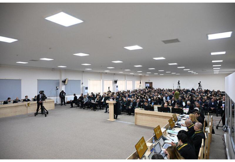 Ermənistan vətəndaşlarının məhkəməsində 6 təqsirləndirilən şəxsin vəkili müdafiə çıxışı edib