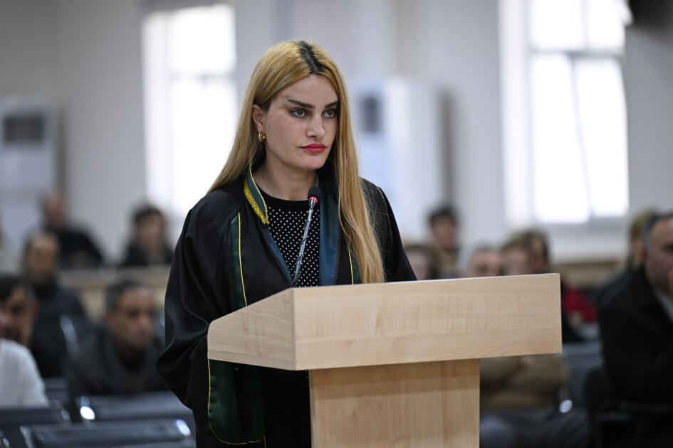 Ermənistan vətəndaşlarının məhkəməsində 6 təqsirləndirilən şəxsin vəkili müdafiə çıxışı edib