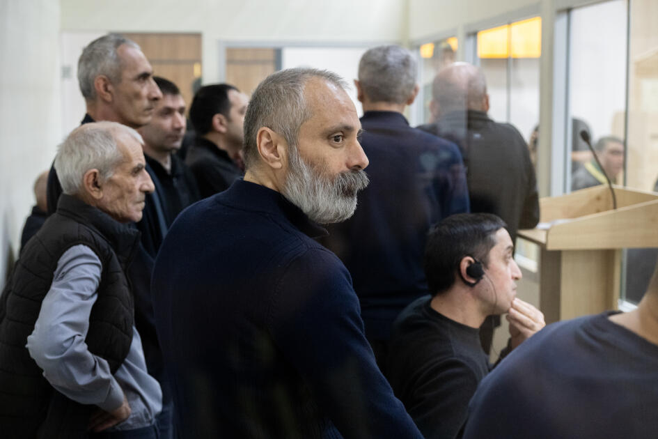 Ermənistan vətəndaşlarının məhkəməsində 6 təqsirləndirilən şəxsin vəkili müdafiə çıxışı edib