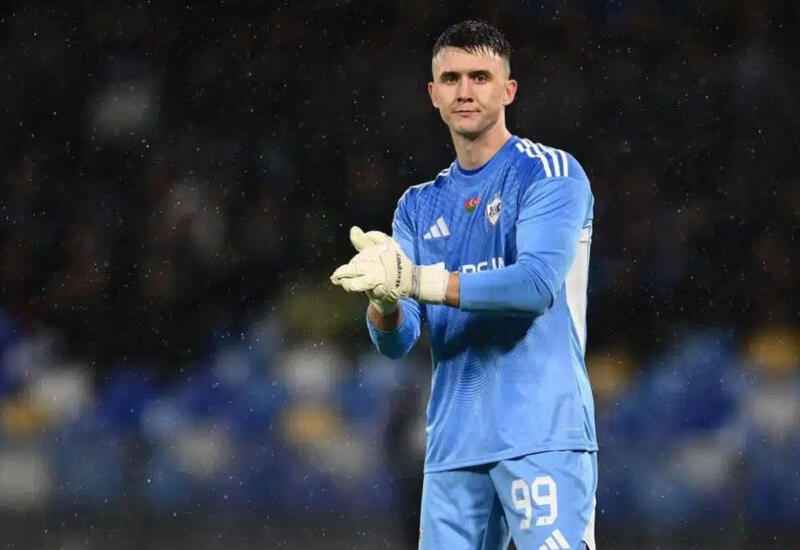 Голкипер "Карабаха" объяснил, как отразил пенальти в матче с "Наполи"