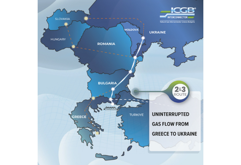 Назван объем поставок газа через IGB с начала коммерческих операций