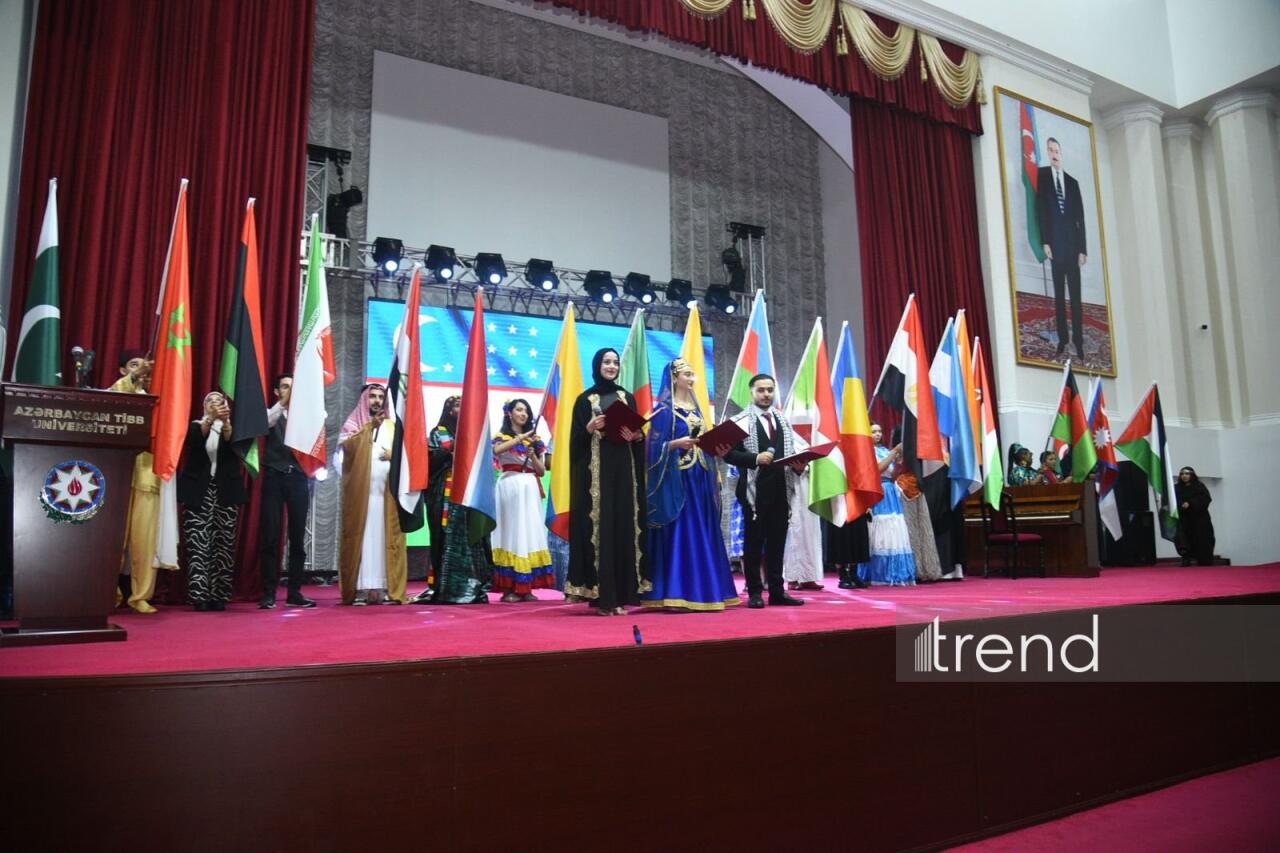 В Азербайджанском медицинском университете прошел Межкультурный студенческий фестиваль с участием более 20 стран