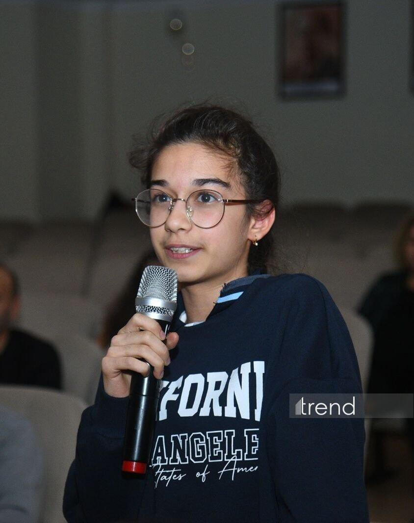 В Азербайджанской детской филармонии состоялась встреча "100 вопросов к эксперту" с Саидой Тагизаде