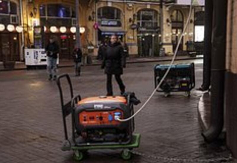 Киев остался без электричества