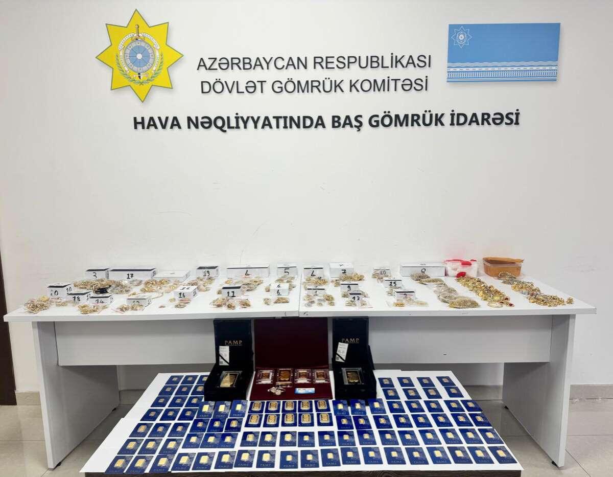 İstanbuldan Bakıya 2 milyonluq qızıl-brilyant keçirmək istədilər