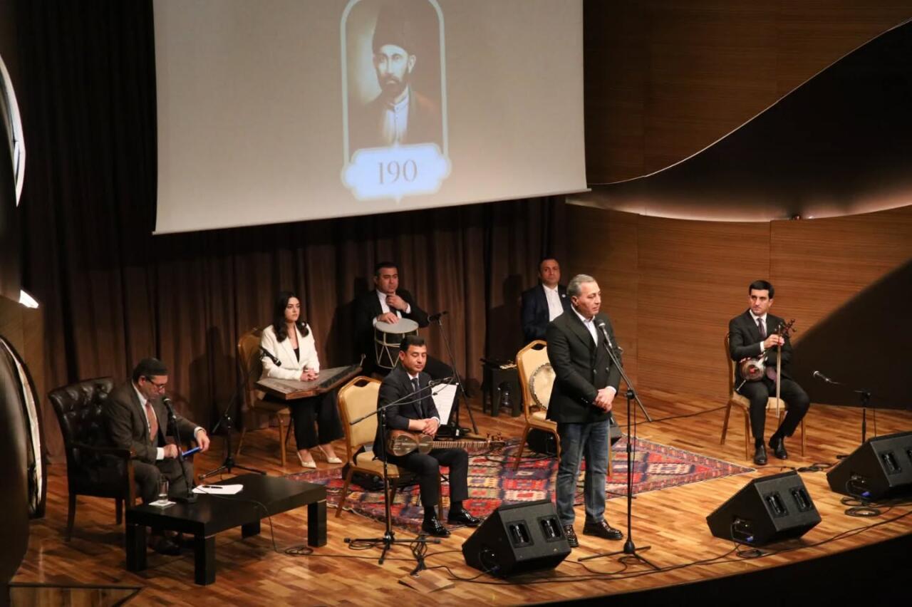 В Баку прошел литературно-художественный вечер, посвящённый 190-летию Сеида Азима Ширвани