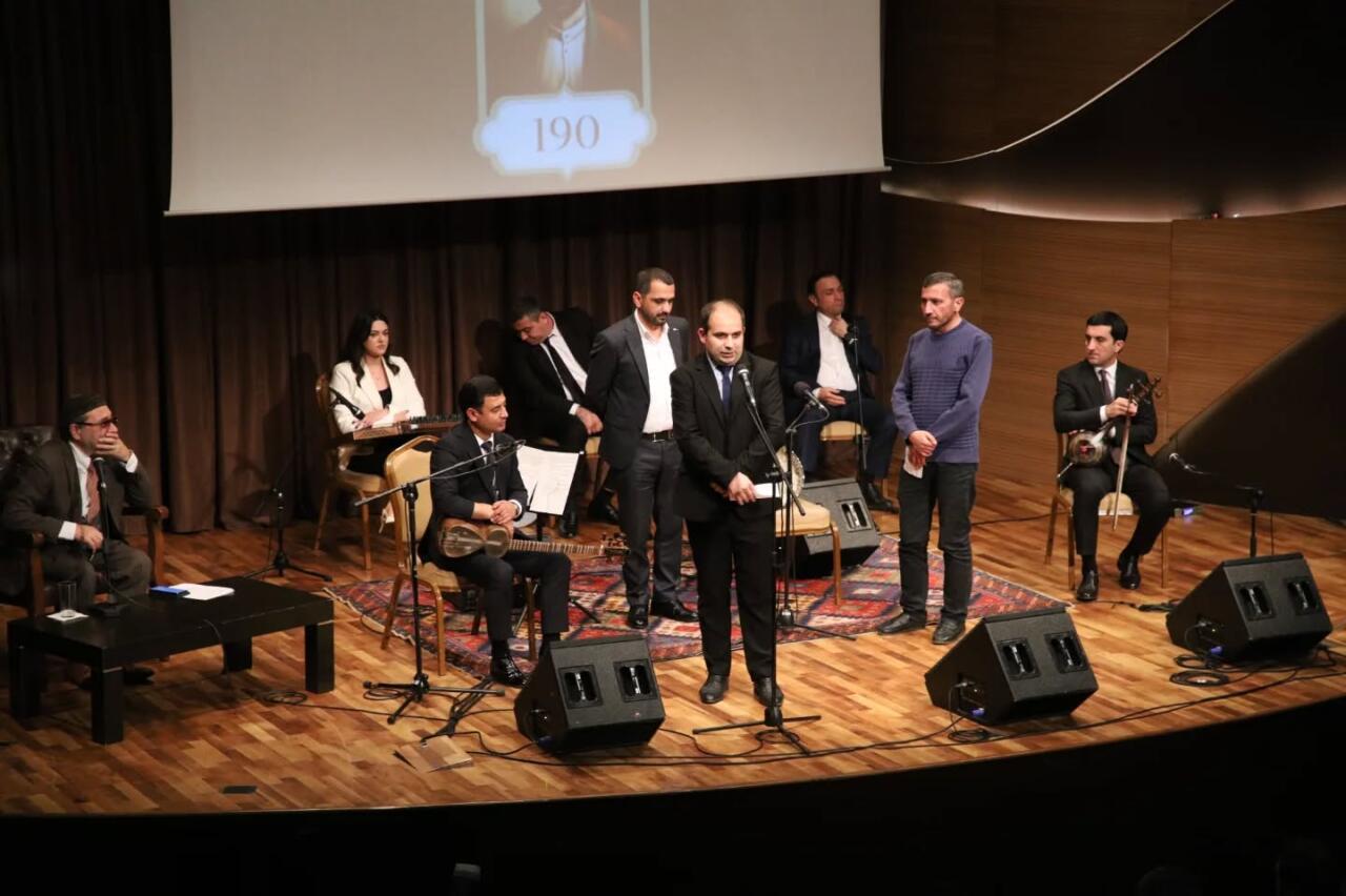 В Баку прошел литературно-художественный вечер, посвящённый 190-летию Сеида Азима Ширвани