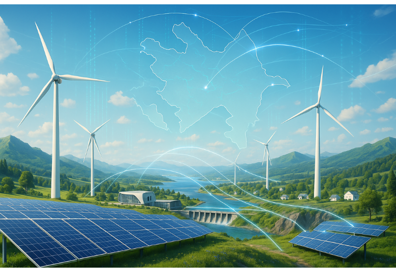 Возобновляемая энергетика на полях Азербайджана: