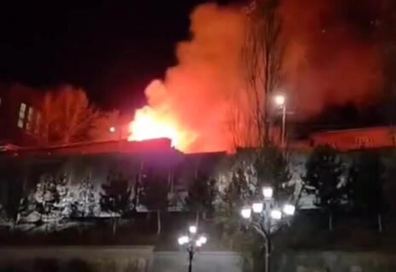 В Армении произошёл пожар на территории Зангезурского медно-молибденового комбината