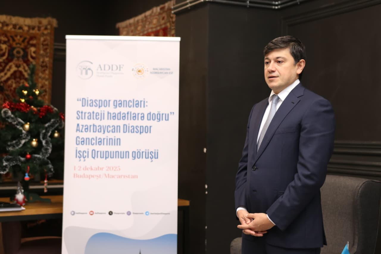 Budapeştdə diaspor gənclərinin toplantısı keçirilib