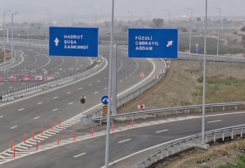 Завершается строительство новой трассы Физули-Шуша