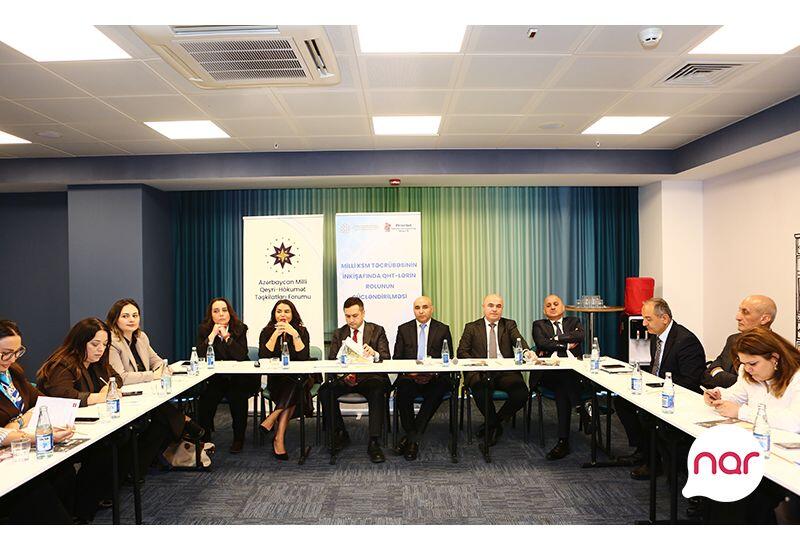 «Nar» поддерживает укрепление сотрудничества с НПО в сфере КСО