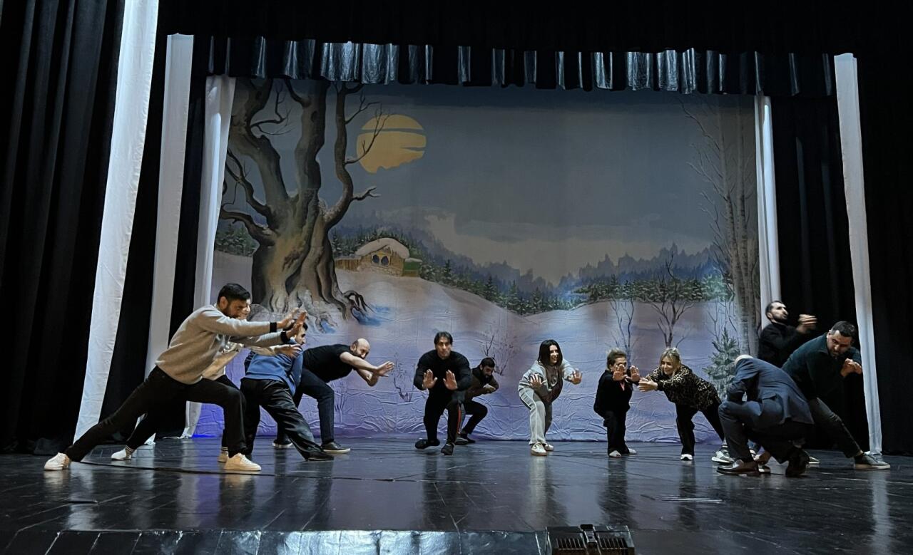 В Мингячевире прошел мастер-класс по профессиональному театральному искусству