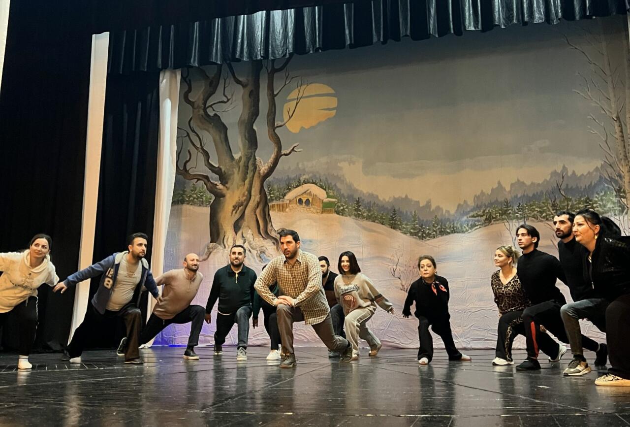 В Мингячевире прошел мастер-класс по профессиональному театральному искусству