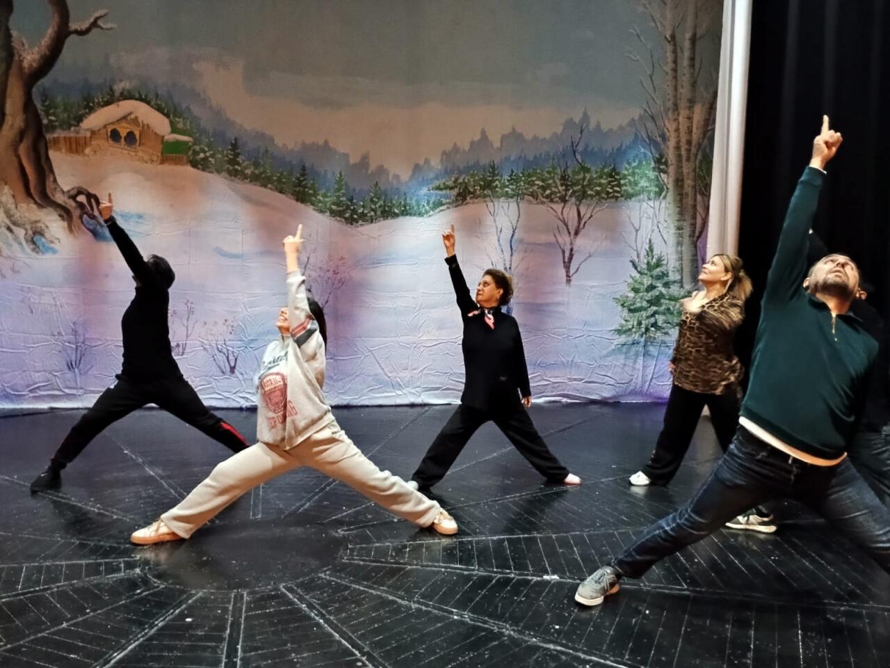 В Мингячевире прошел мастер-класс по профессиональному театральному искусству